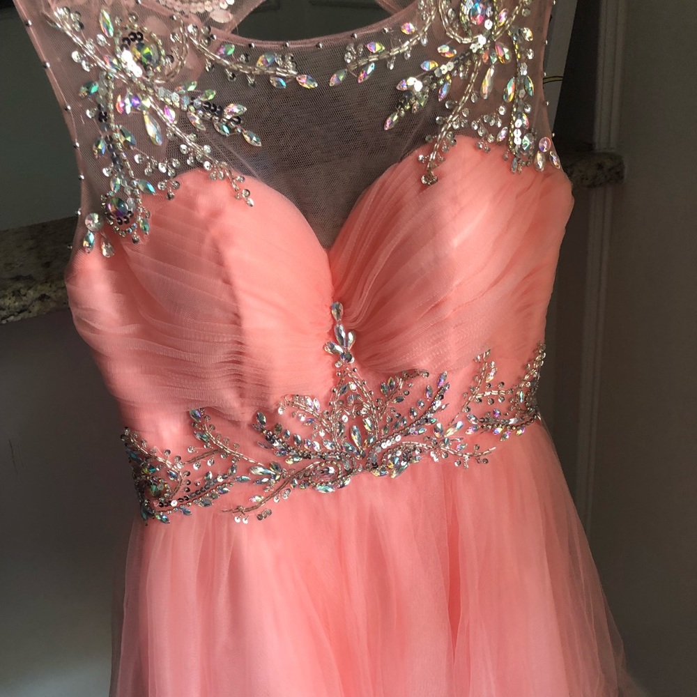 Pink homecoming dress